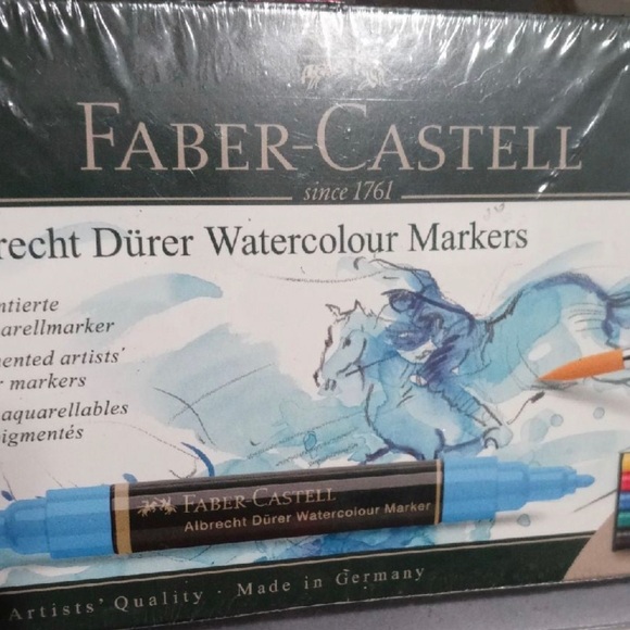 (2) Faber-castell watercolour marker sets 10 MARKERS - Picture 3 of 3